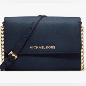 Michael Kors Dark Blue Crossbody Bag